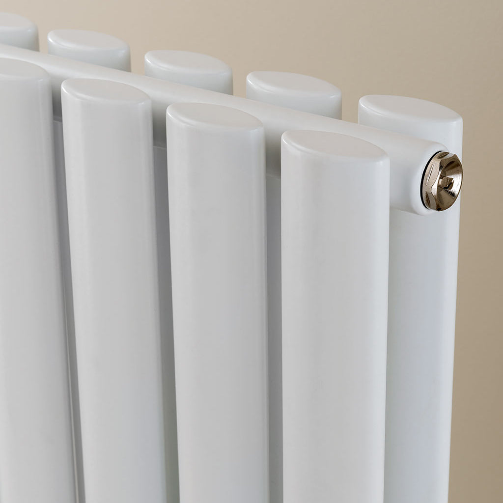 Oval tube double radiator