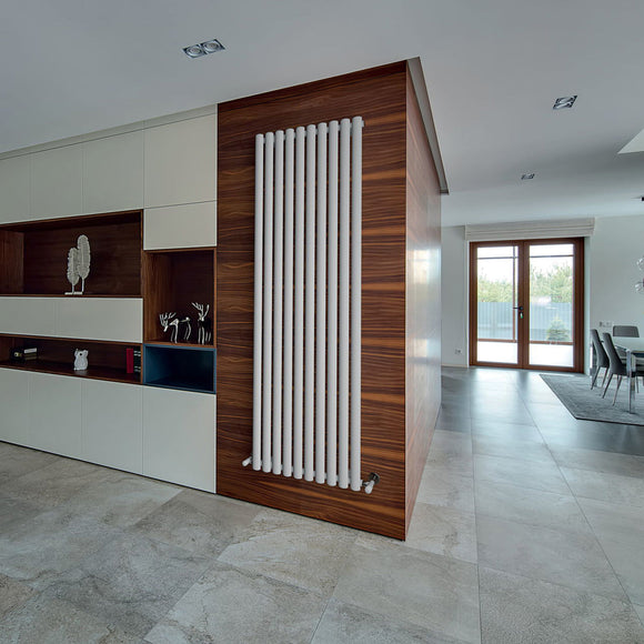 Oval tube single radiator