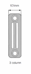 Curved radiator