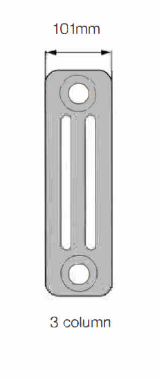 3 Column Radiator