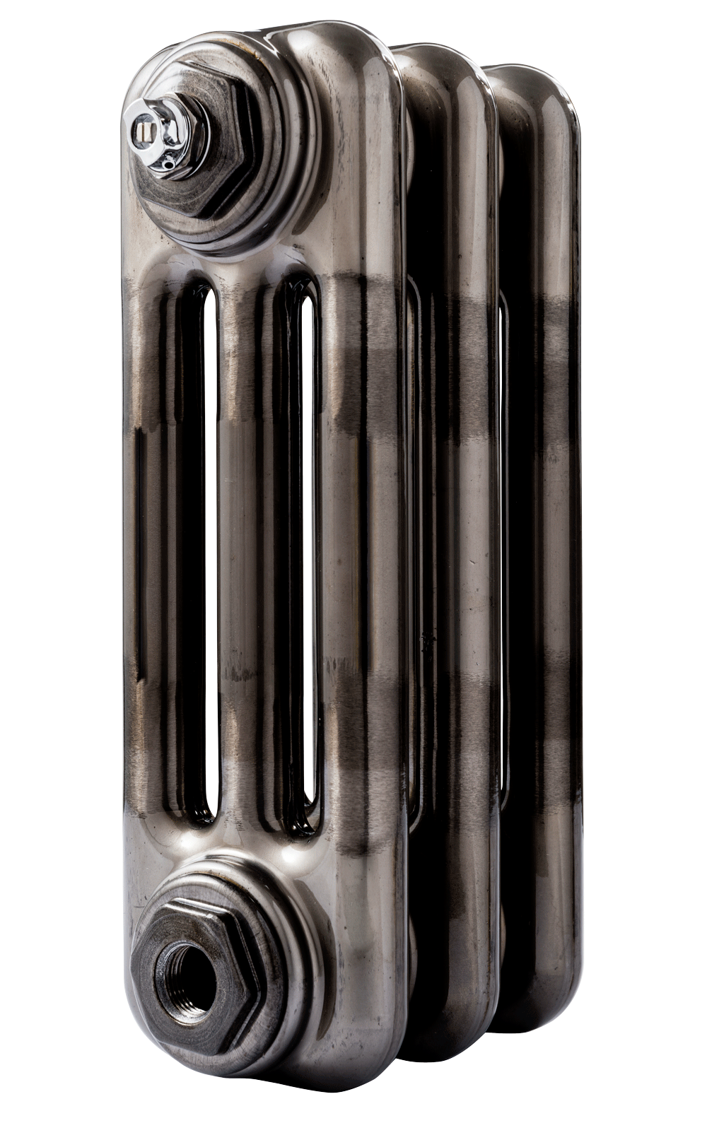 Curved Radiator - 4 Column 300mm high x 971mm. 3015 BTU 884 Watts Bare ...