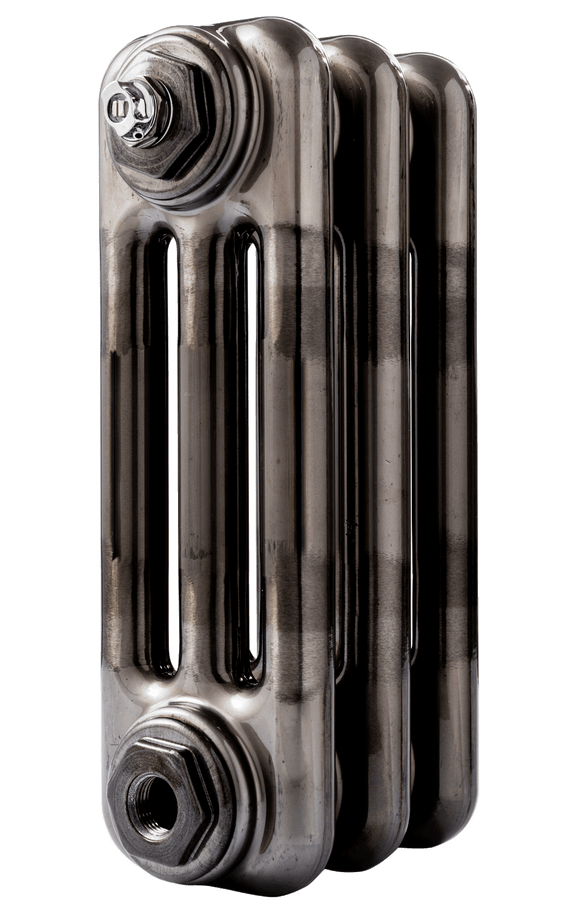 Bare metal lacquer finish.