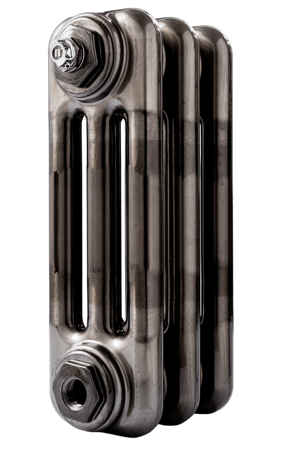 Bare metal lacquer finish.