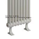 Column Radiator Cast Foot. Mottled Copper-1