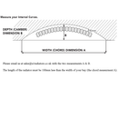 Curved radiator
