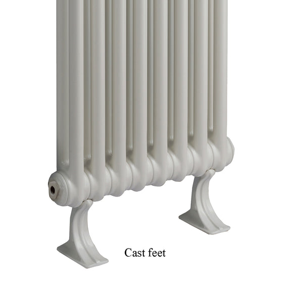 Column Radiator Cast Foot. White