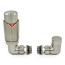 Premium Thermostatic Corner Valve Satin Nickel-1