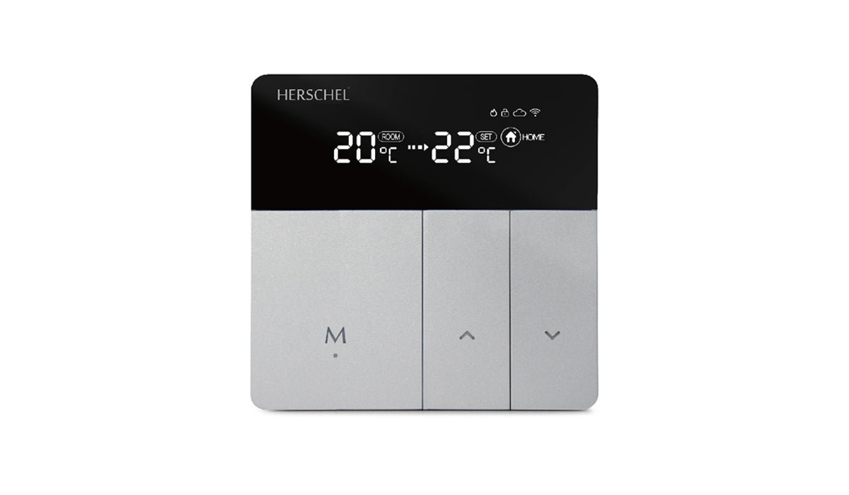 Herschel iQ T-MKS Mains Powered WiFi Thermostat Silver
