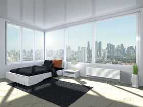 Oval tube double radiator