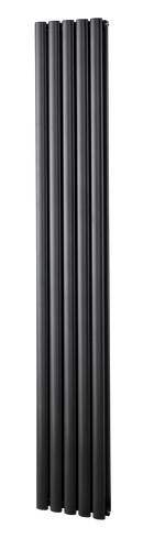 Oval tube single radiator