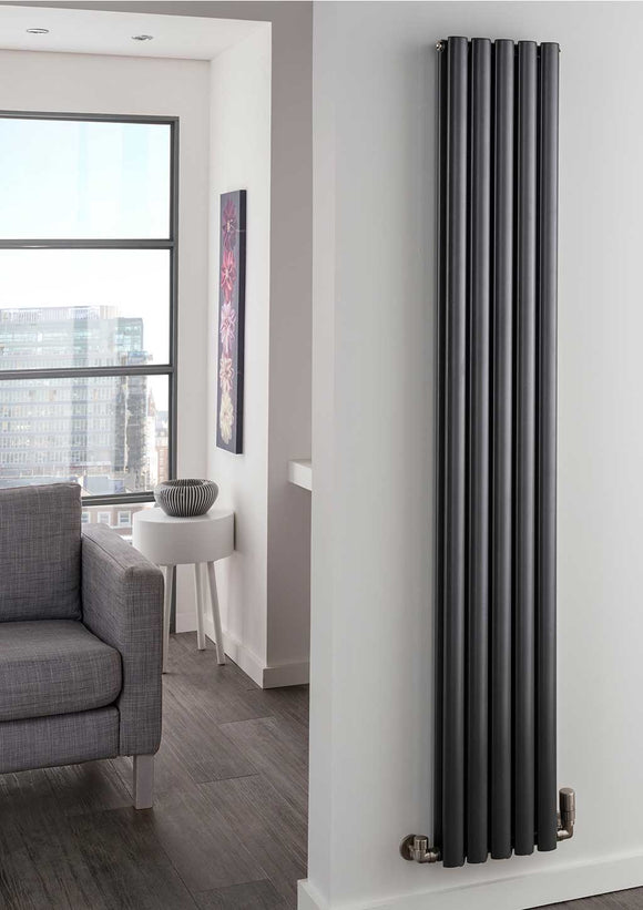 Oval tube double radiator