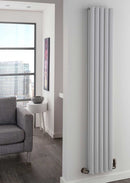 Oval tube double radiator