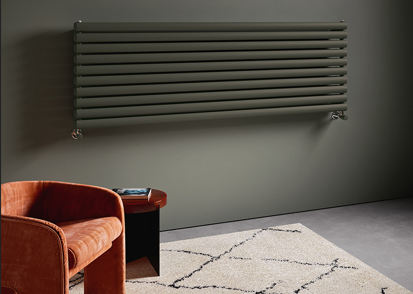 Oval tube single radiator