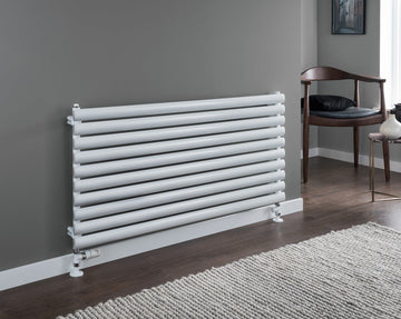 Oval tube single radiator