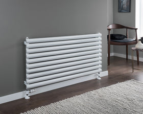 Oval tube single radiator